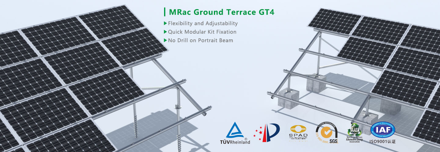 Solar ground mount racking systems