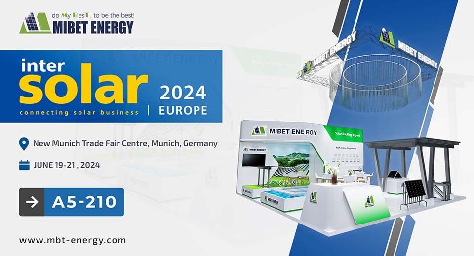 Mibet이 Intersolar Europe 2024에 여러분을 초대합니다