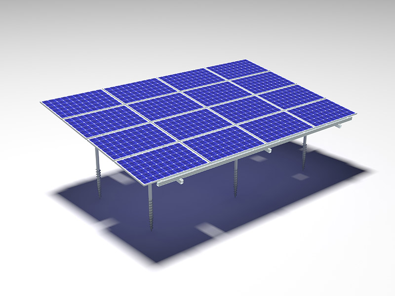 지상 태양 전지판 장착 시스템