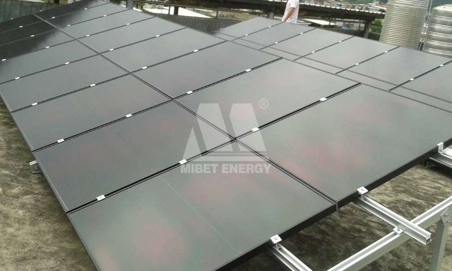 중국의 태양 전지 패널 지붕 장착 브래킷