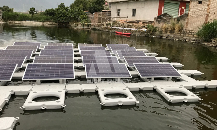중국의 태양광 수상 시스템
