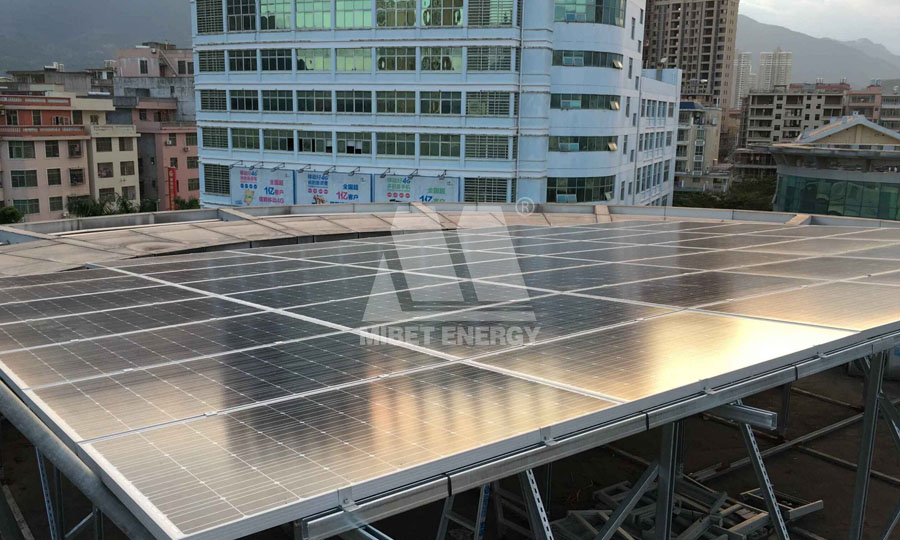 중국의 태양 전지 패널 지붕 브래킷